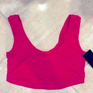 NEW w/tags DKNY Modal Wireless Bralette -  Cashmere super soft DK7388 sizeM Pink